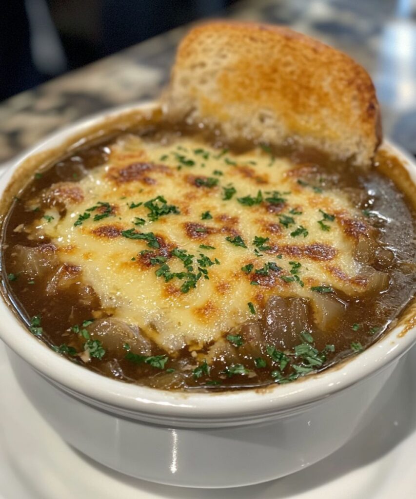 Easy French Onion Soup – Rich, Savory, and Comforting—Perfect for a Cozy Night In!