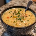 Crock Pot Potato Broccoli Cheddar Soup – Cheesy, Creamy, and a Cinch to Make