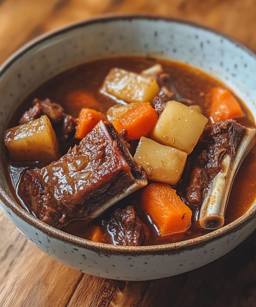 Apple Carrot Beef Rib Soup – A Sweet and Savory Bowl of Comfort