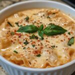 Creamy Alfredo Lasagna Soup – Lasagna in Soup Form – A Comforting, Cheesy Dream!