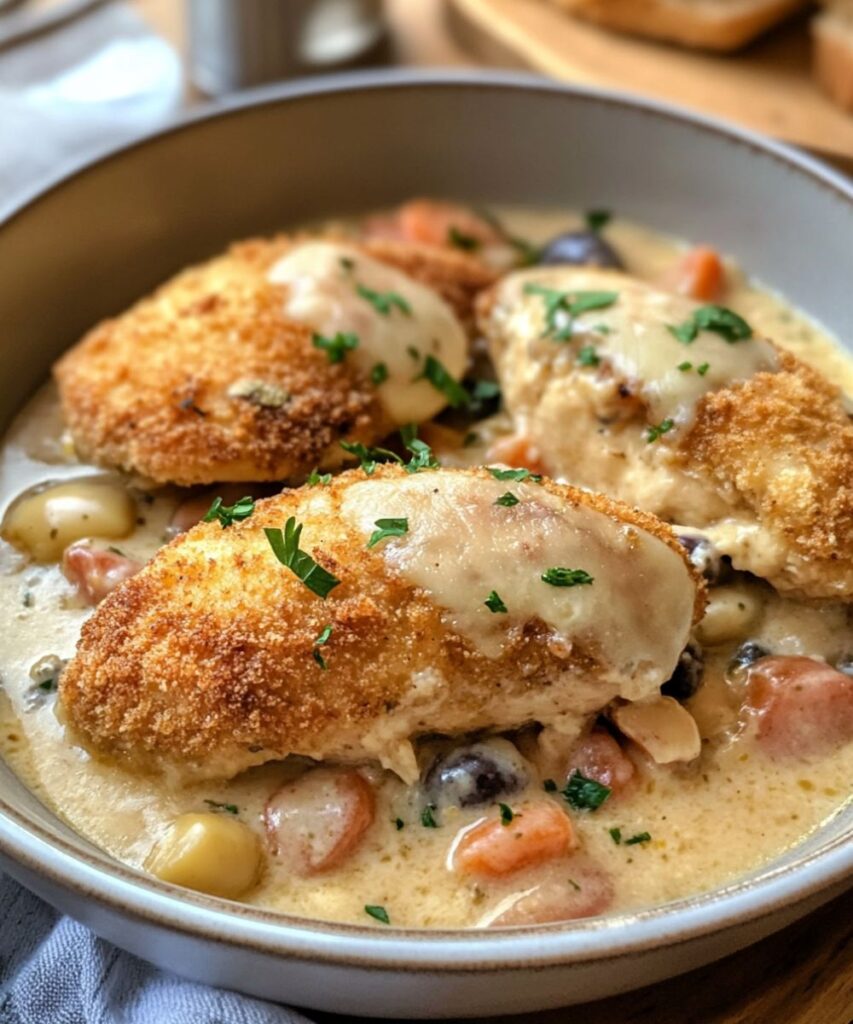 Chicken Cordon Bleu Casserole