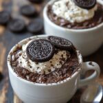 No-Bake Oreo Mug Pie