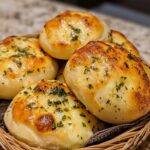 Homemade Garlic Butter Cheese Bombs