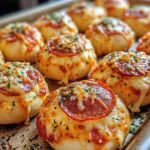 Cheesy Pepperoni Pizza Bombs