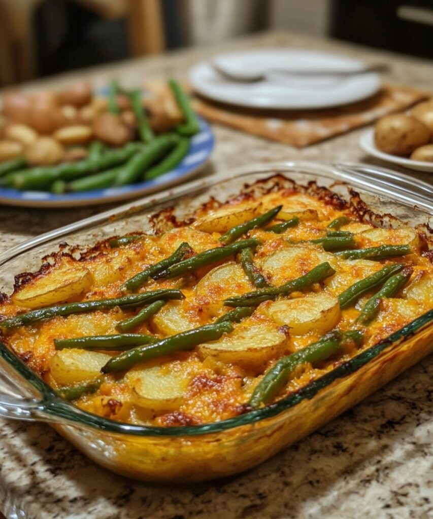 Green Bean and Potato Casserole