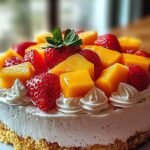Strawberry Mango Delight Cake