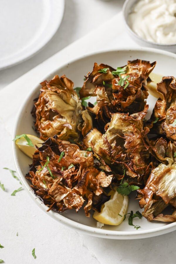 Fried artichokes Pugliese style