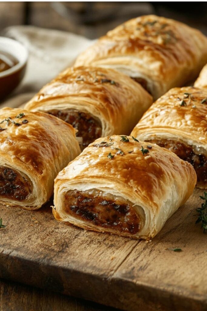 Crispy Sausages in Puff Pastry: a secret snack that will set your taste buds on fire!