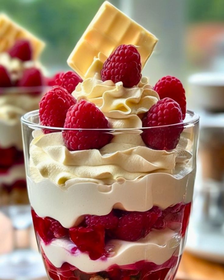 Vanilla pudding with raspberry coulis: the recipe for a delicious dessert with a spoon