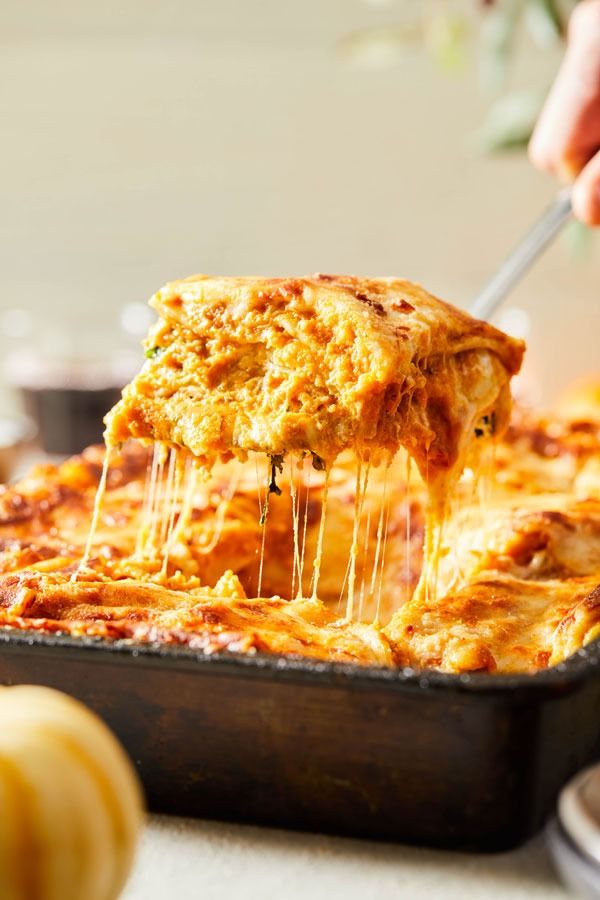 Pumpkin lasagna