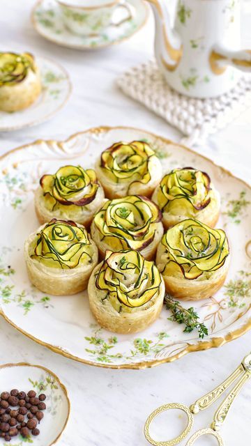 Zucchini Puff Pastries