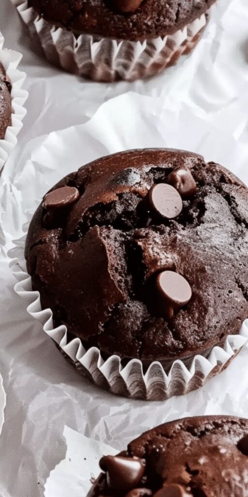 Muffin speed to the chocolate: simple and easy to prepare at the right time!