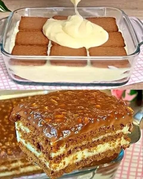 NO-COOKING COOKIE CAKE