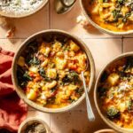 Tuscan Ribollita A rustic and tasty soup, typical of poor Tuscan cuisine, based on stale bread and fresh vegetables
