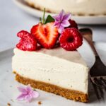 No-bake cheesecake bar recipe.