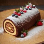 Chocolate and Raspberry Log