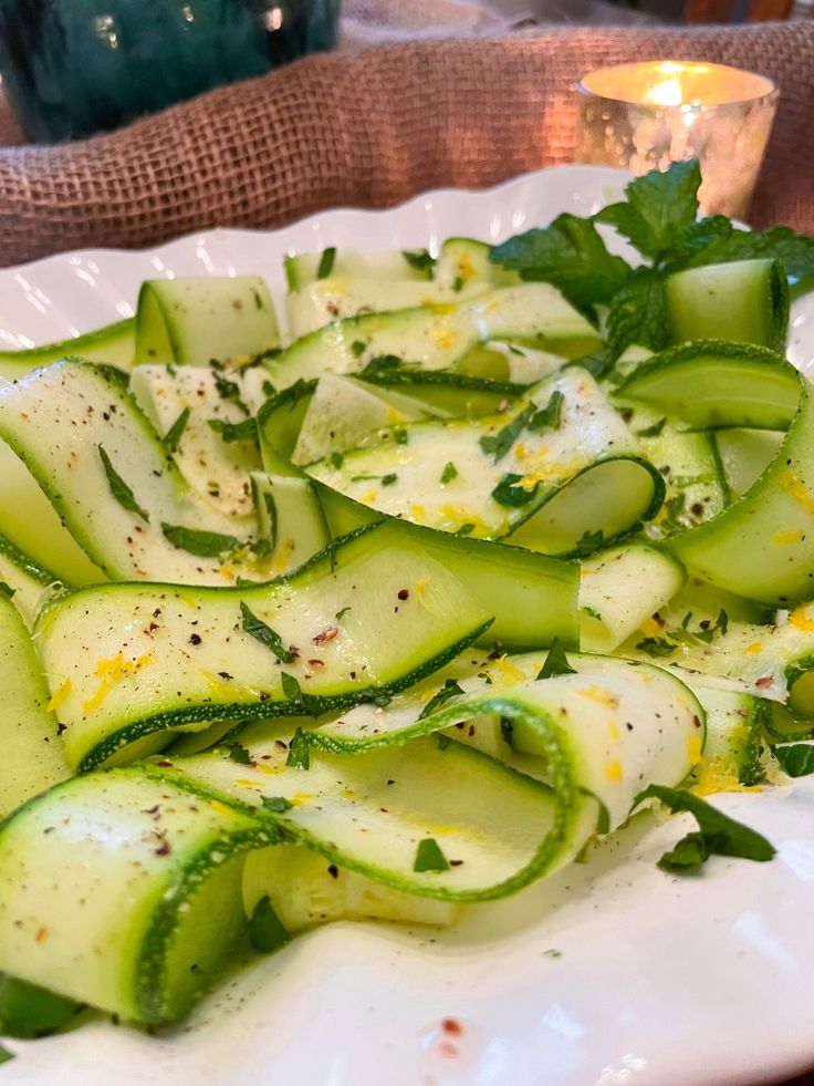 Zucchini Carpaccio