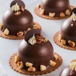 Chocolate and praline dome
