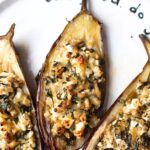 Stuffed aubergines 