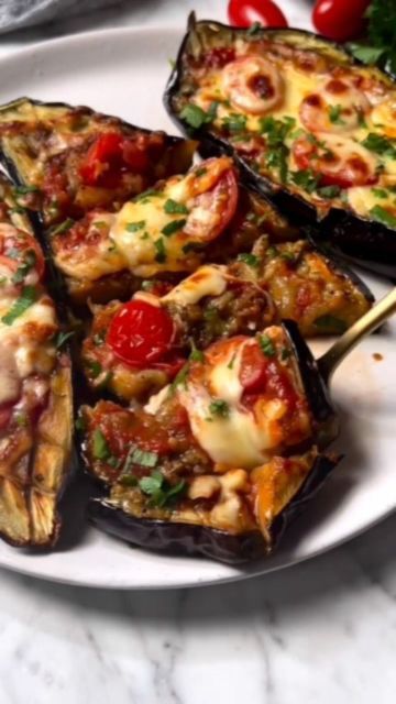 JUICY EGGPLANT PIZZA STEAKS