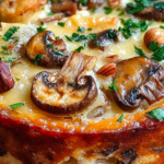 Torta Funghi, Conte, Nocciole e Parzzemolo: the delicious salad that will revolutionize your aperitifs!