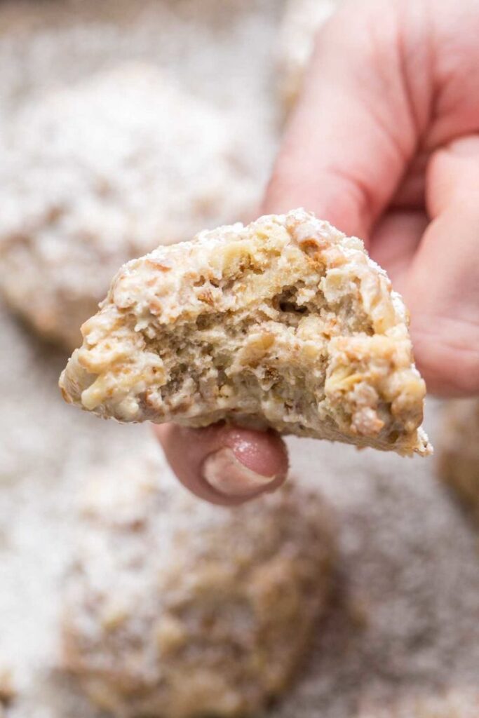 Cookies with Walnuts and Almonds, quick and easy recipe