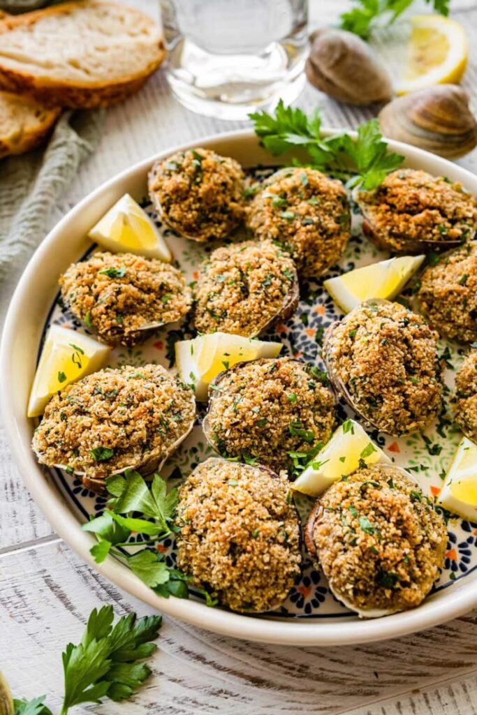 Stuffed Cuttlefish Baked