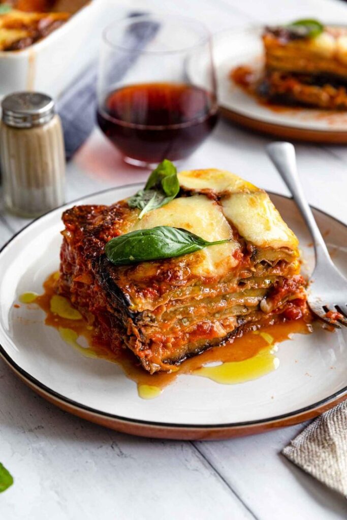 Eggplant parmigiana