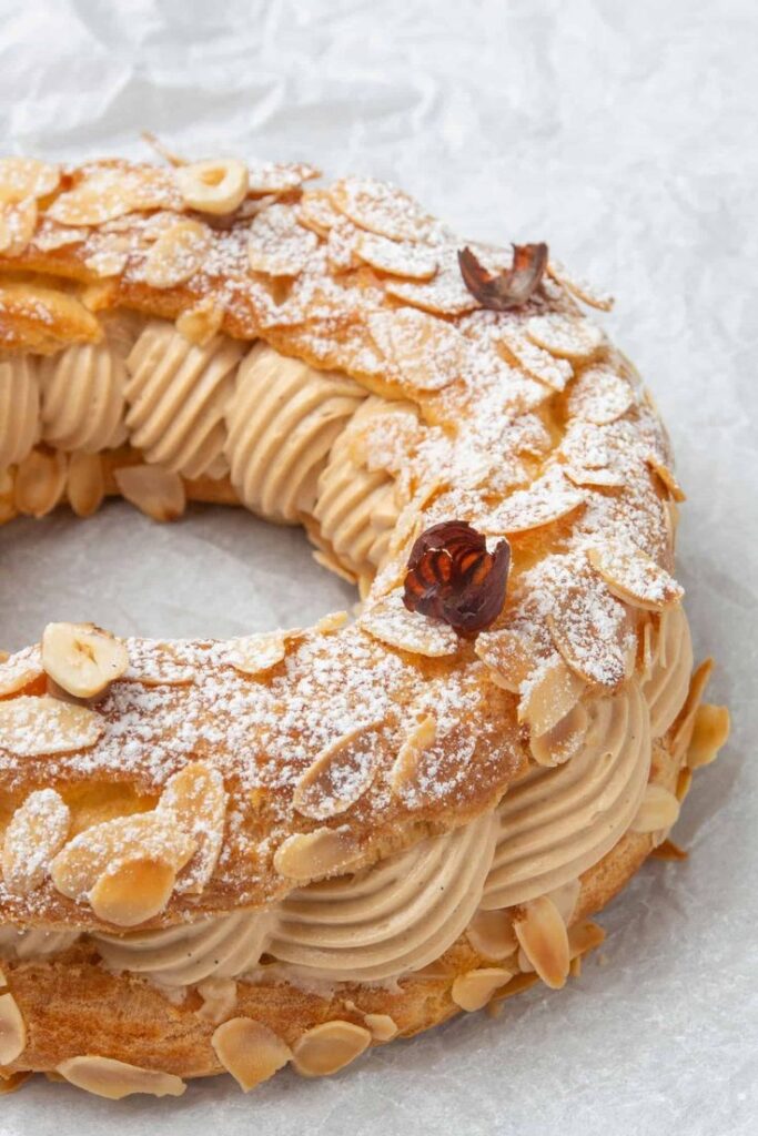 Mandarin Cream Puff Pastry Delight