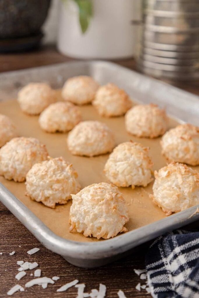 Coconut Cookies with Only Egg Whites