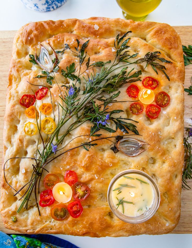 Barese Focaccia with semolina flour and potato