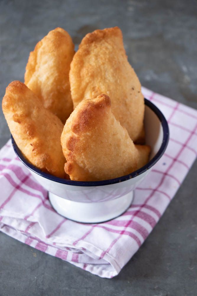 Fried panzerotti from Puglia