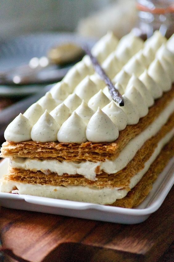 Millefoglie, the creamy dessert that everyone will like