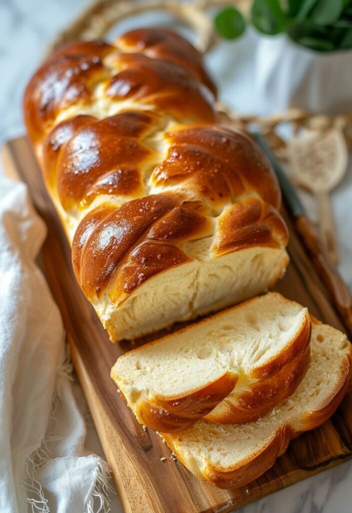 Soft brioche, basic dough