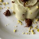 Pistachio and Chocolate Chip Panna Cotta