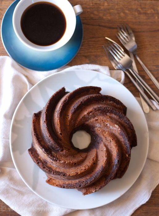 Soft cappuccino donut