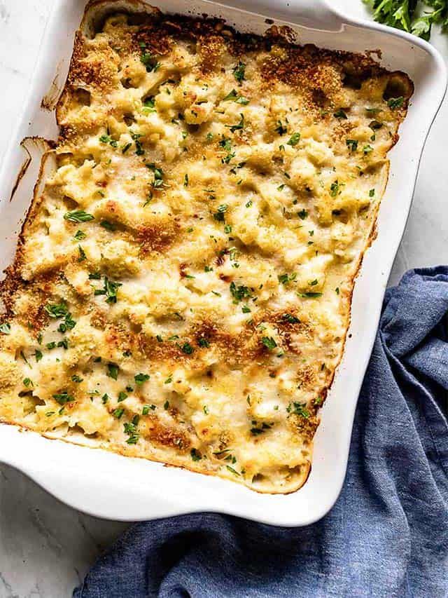 Baked leeks au gratin, a dish you will devour