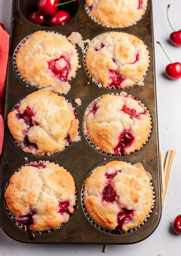 Cherry Muffins