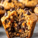 Coconut, Carrot, Almond and Chocolate Chip Muffins
