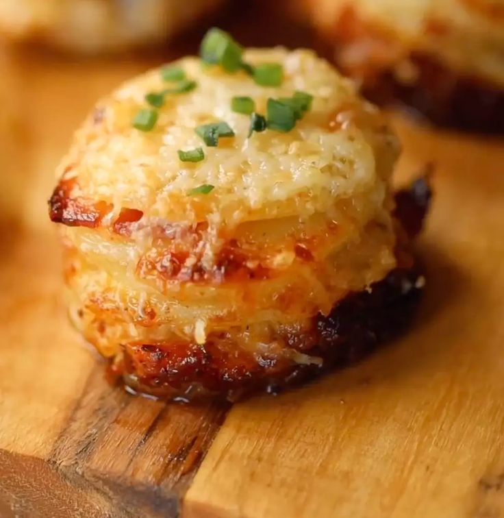 Baked potatoes with raclette cheese and smoked bacon