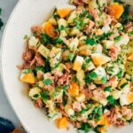 Potato Salad with Eggs and Tuna
