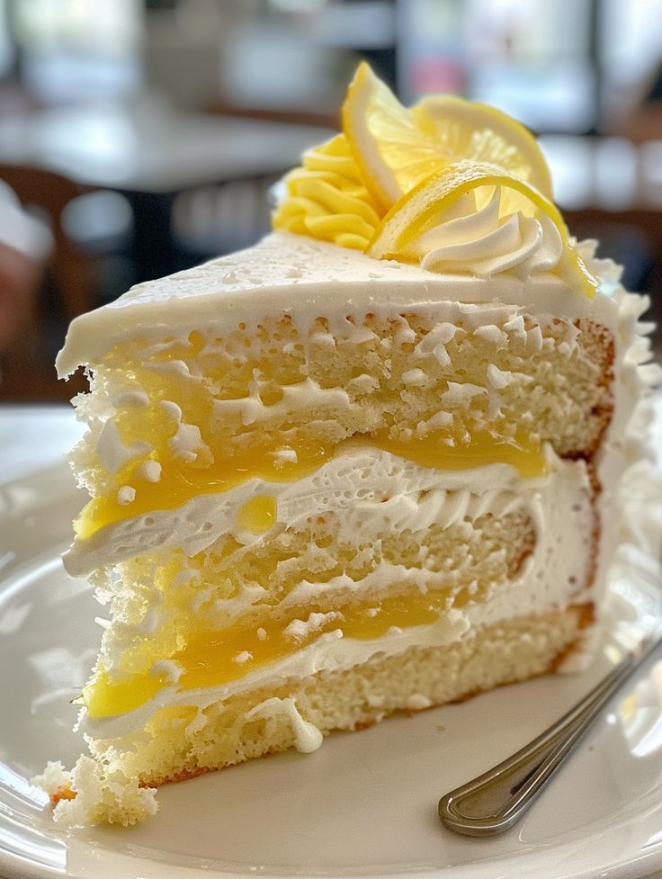 Lemon Cream Cake
