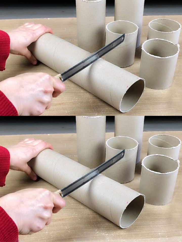 Used cardboard tubes, how to recycle them: They are worth their weight in gold in the household if you do this before throwing them away
