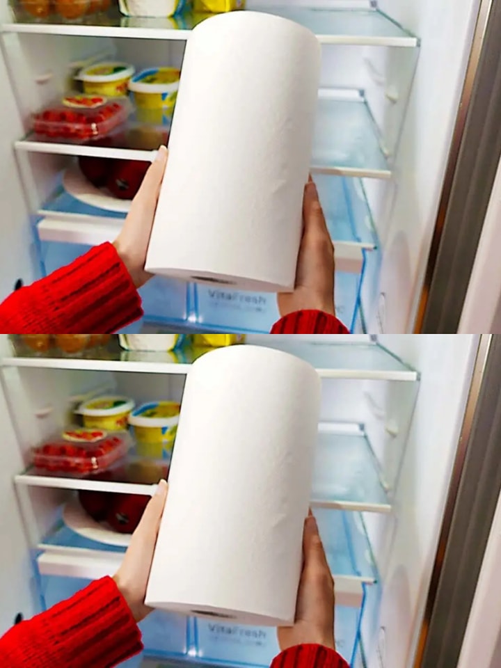 Putting paper towels in the fridge: The trick that solves a big problem