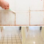 How to make a natural floor cleaner to degrease and clean grout