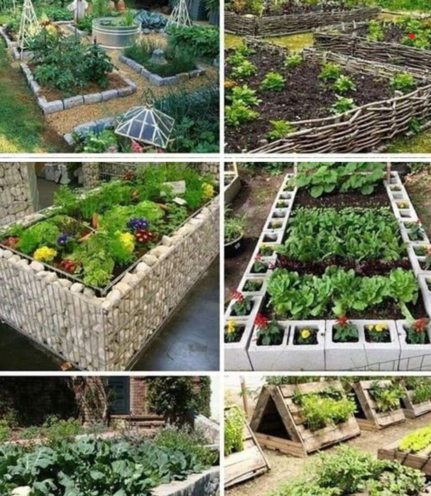 9 DIY raised bed ideas made from easy-to-find materials