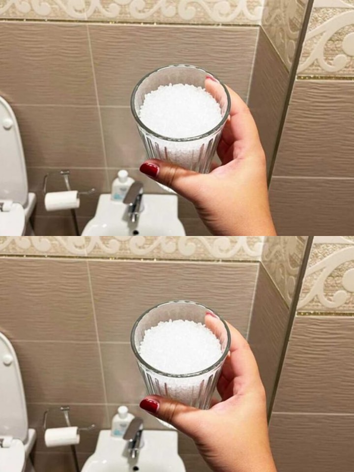 1 glass of salt is enough to solve the 8 biggest problems in the house