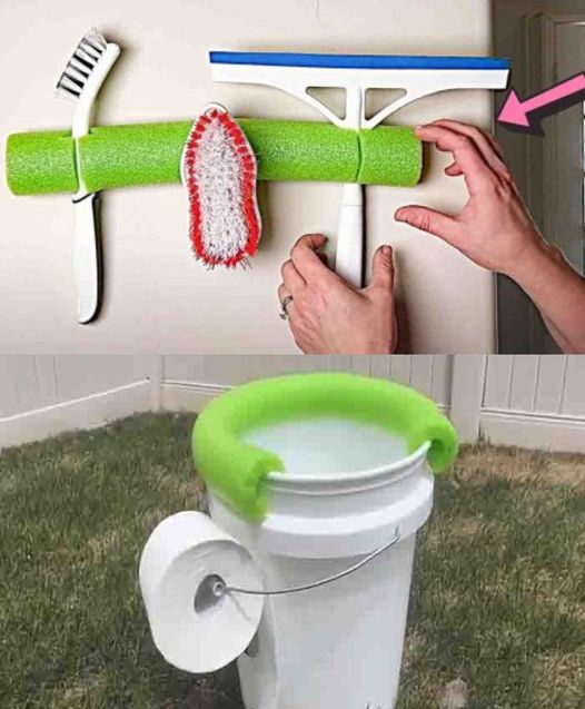 13 Pool Noodle Cleaning Hacks for Your Home