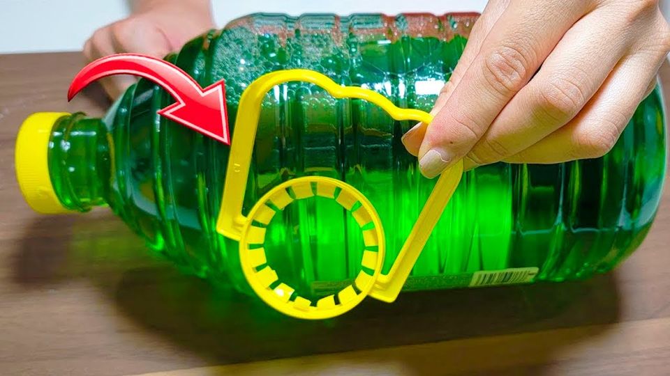 Handle of the oil drum, NEVER throw it away