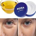 Then mix Nivea cream and olive oil to make your face look 10 years younger